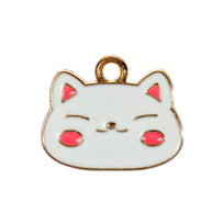 Art.12252 Dije Gato 13x15mm B/3pz