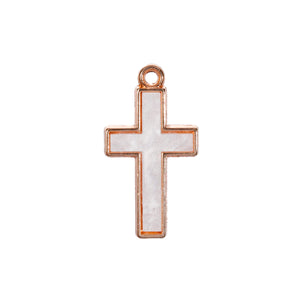 Art.12278 Dije Resina Cruz 22x12mm B/3pz