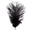 Fantasías Miguel Art.12425 Pluma de Ganzo 20cm    (aprox) 1pz Negro