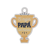Art.12545 Llavero Papa 5.5x4.5cm