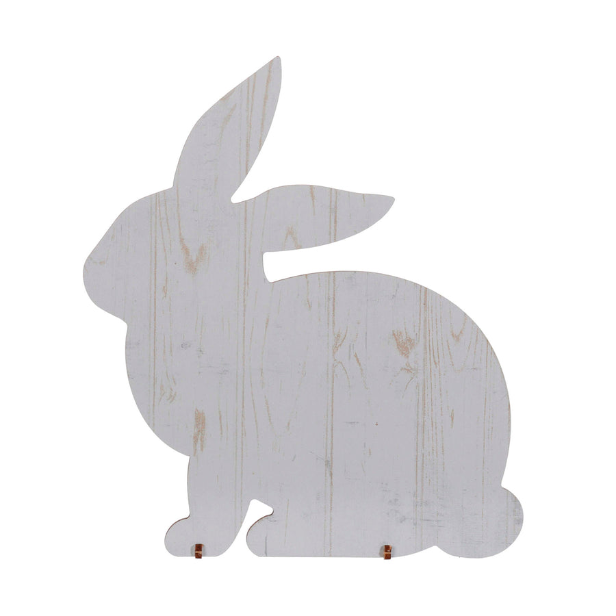 Art.12564 Conejo Textura Madera 20x17x4.5cm     (aprox) 1pz