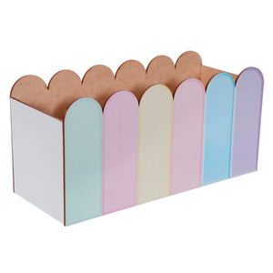 Art.12577 Base Cerca Colores 12x25x10cm    (aprox) 1pz