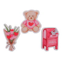 Art.12588 Figuritas Valentín 5cm    (aprox) 3pz