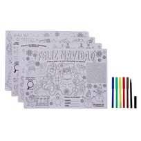 Art.12601 Kit Mantel Navidad  8pz