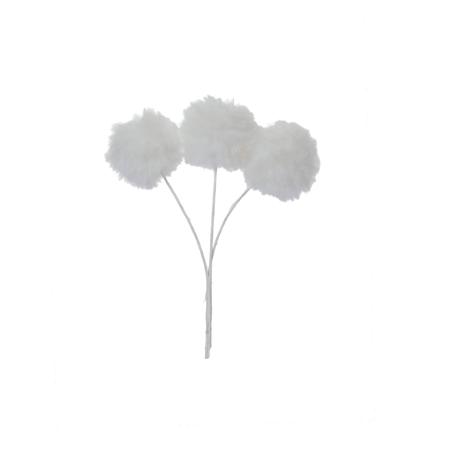 Art.12809 Pick Navideno Pompones 20cm