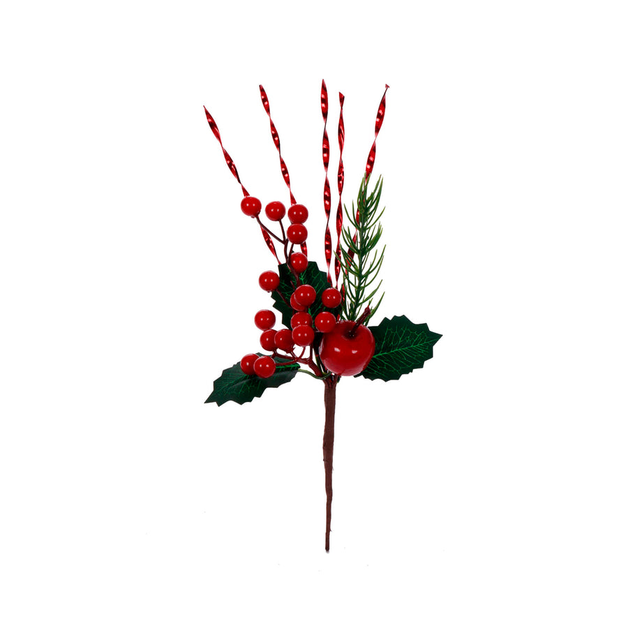 Art.12839 Pick Varas Brillan/Cereza 30cm