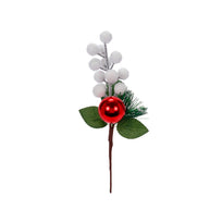 Art.12856 Pick Nav Esferas Nevadas 23cm