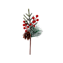 Art.12864 Pick Cer Pina/Pino Nevado 25cm