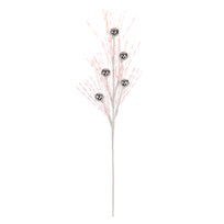 Art.12909 Vara Navidena C/5esferas L73cm