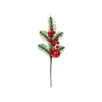 Art.12941 Pick Nevado Cereza/Esfera 30cm