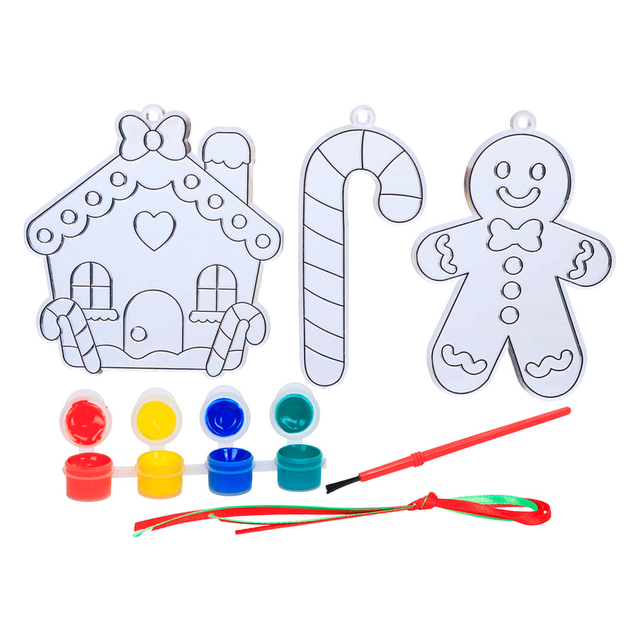 Art.12962 Kit Navidad Pinta Tu Lienzo