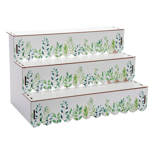 Art.13190 Base 3 Pisos Hojas 31x50x30cm