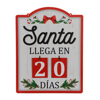 Art.13225 Calendario Navidad 29.5x23cm