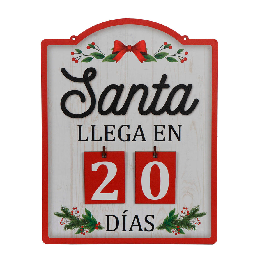 Art.13225 Calendario Navidad 29.5x23cm