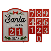 Art.13225 Calendario Navidad 30x23.5x8.5cm 1pz