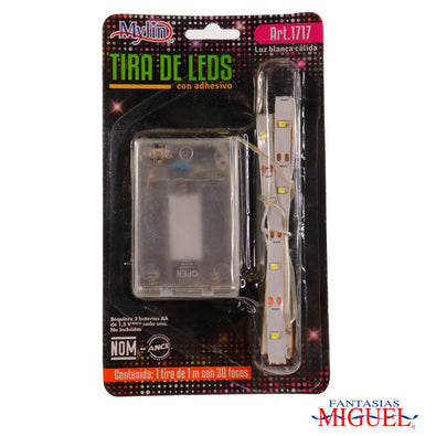 Fantasías Miguel Art.1717 Guía Leds 30 Focos 1m 1pz