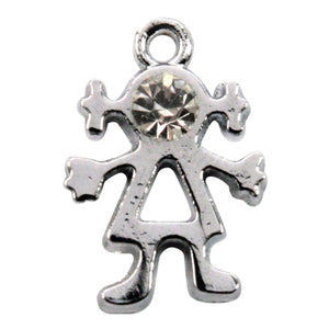 Art.1845 Dije Niña Con Piedra