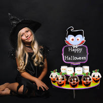 Art.1897 Exhibidor Media Luna 3 Niveles 22x41x22.5cm 1pz