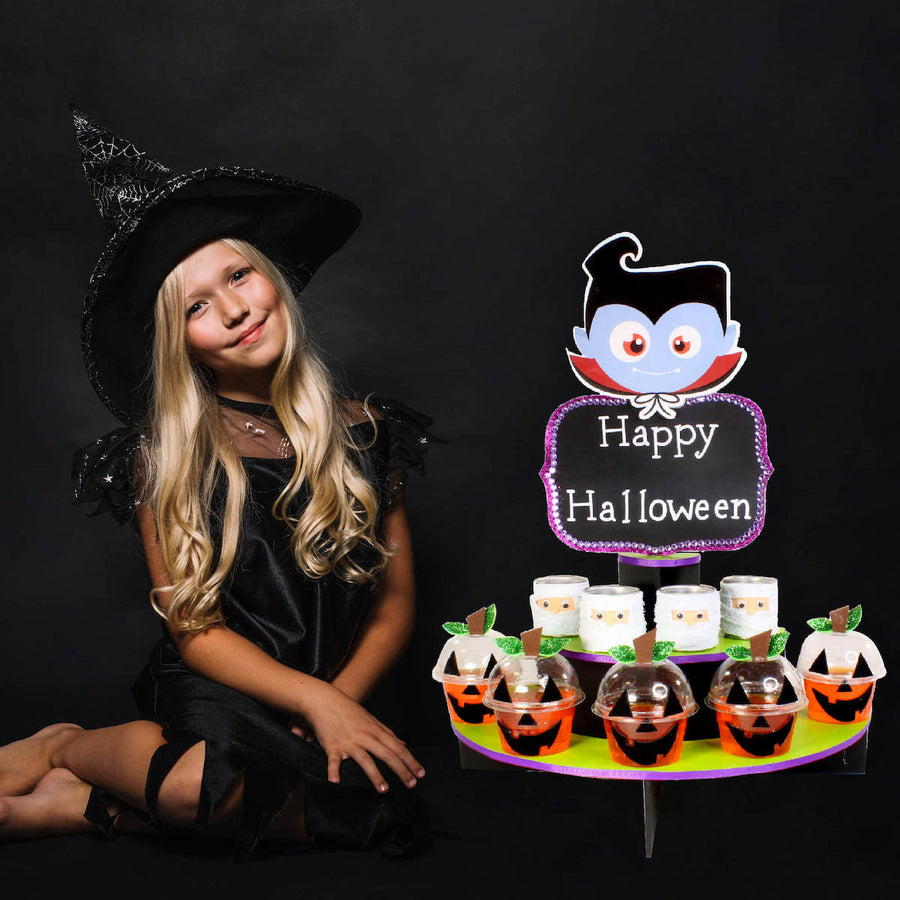 Art.1897 Exhibidor Media Luna 3 Niveles 22x41x22.5cm 1pz