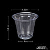 Fantasías Miguel Art.2072 Vaso Para Gelatina/Dulces aprox 75ml 6.5cm 20pz