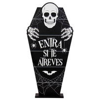 Art.2157 Ataud Calavera Con Base