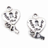 Art.2389 Dije Corazón Con Llave