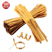 Fantasías Miguel Art.2475 Alambre Twist Metálico 12cmx4mm 500pz