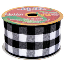 Art.2723 Listón Cuadrado Orilla/Metálica 6.4cm 9.14m  1pz