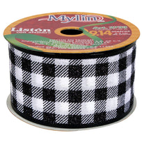 Art.2733 Listón a Cuadros Diamantado 6.4cm 9.14m  1pz