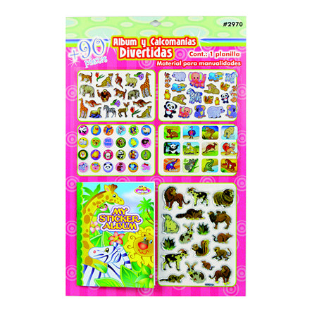 Art.2970 Álbum Con Calcomanías