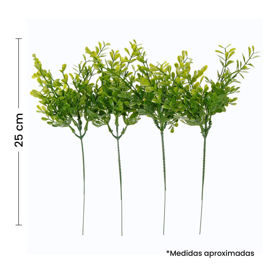 Art.2998 Planta Mini Con 4 Varas 25cm 1pz
