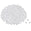 Fantasías Miguel Art.3028 Cuenta Facetada 6mm 100pz Blanco Opaco