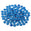Fantasías Miguel Art.3032 Piedra Acrílica Flor 12mm 100pz Azul