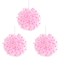 Art.3156 Adorno Flor De Papel Puntos