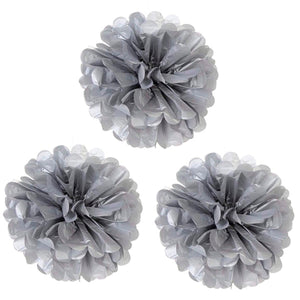 Art.3191 Adorno Flor Papel Metálico