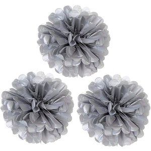 Art.3195 Adorno Flor Papel Metálico