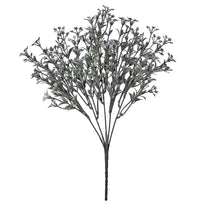Art.3274 Ramo Planta Con Flor x5 34cm 1pz