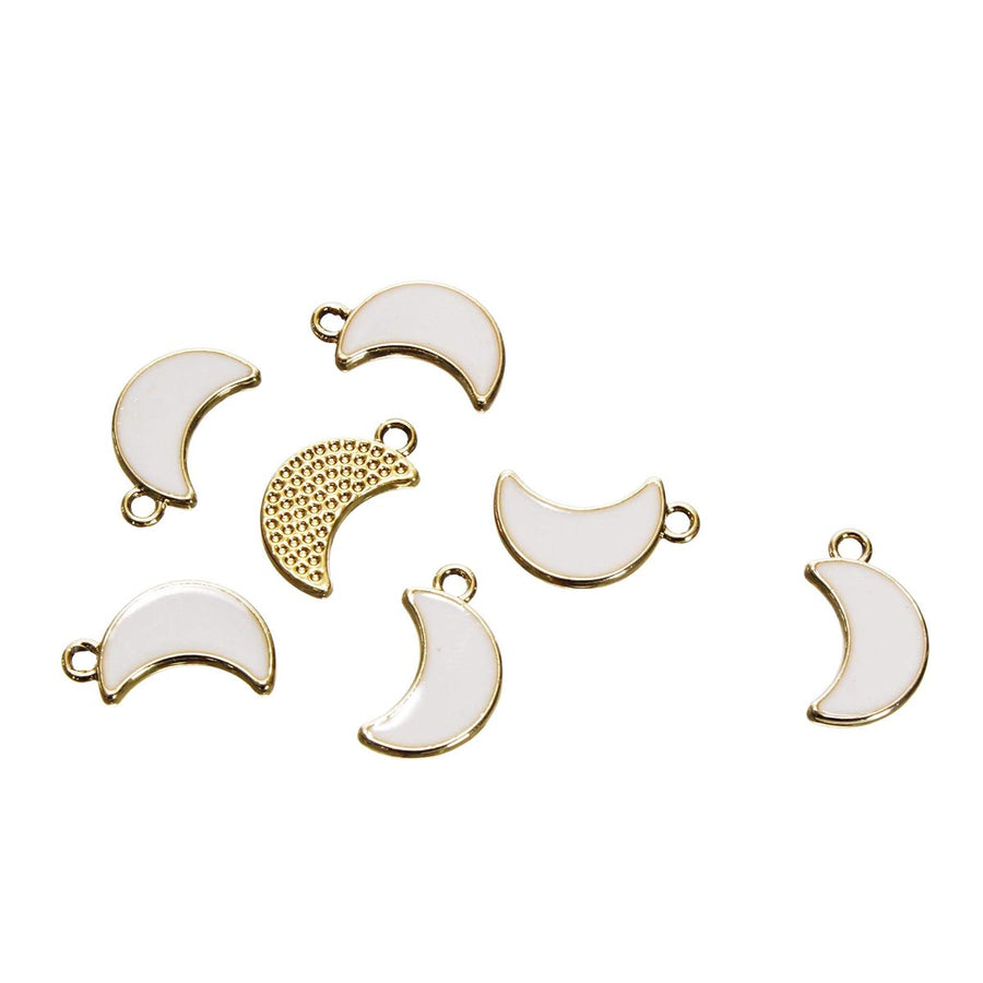 Art.3513 Dije Luna 17x10mm 7pz