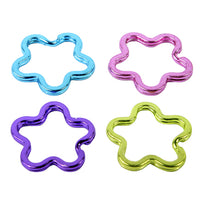 Art.3542 Aro Para Llavero Flor Color
