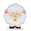 Fantasías Miguel Art.356 Borreguito Chico Con Base 12x10x3cm 1pz Multi-Color