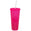 Fantasías Miguel Art.3567 Vaso Diamante Con Popote 1lt 22.5x10cm 1pz Fiusha