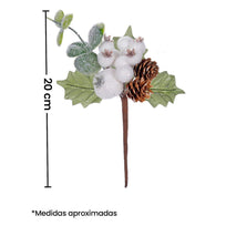 Art.3637 Pick Navidad 20cm 1pz