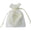 Fantasías Miguel Art.3780 Bolsas De Organza 14x10cm 12pz Marfil