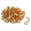 Fantasías Miguel Art.3786 Media Arracada Clip Dorado 16mm 144pz Oro