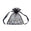 Fantasías Miguel Art.3797 Bolsas De Organza 15x13cm 12pz Negro