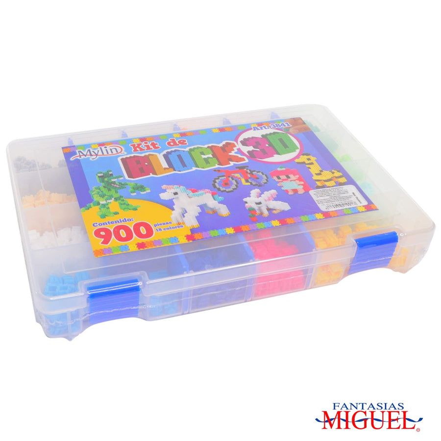 Art.3841 Caja Regalo Block 3D  Con  900pz