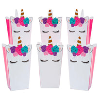 Art.3859 Caja Para Palomitas Unicornio