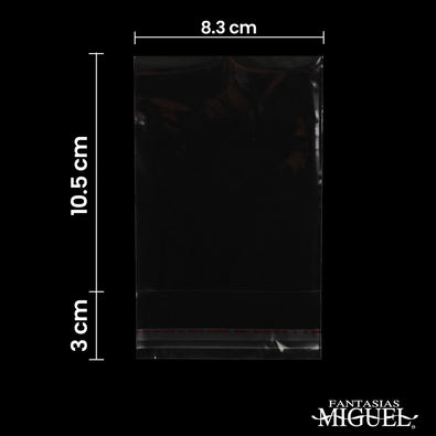 Fantasías Miguel Art.4265 Bolsa Celofán con Sello Adhesivo 11x8+3cm 100pz