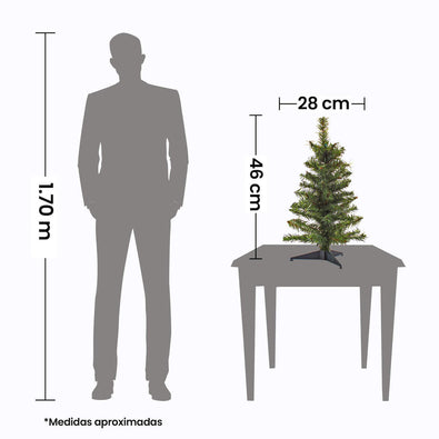 Fantasías Miguel Art.4478 Mini Pino 46cm 1pz