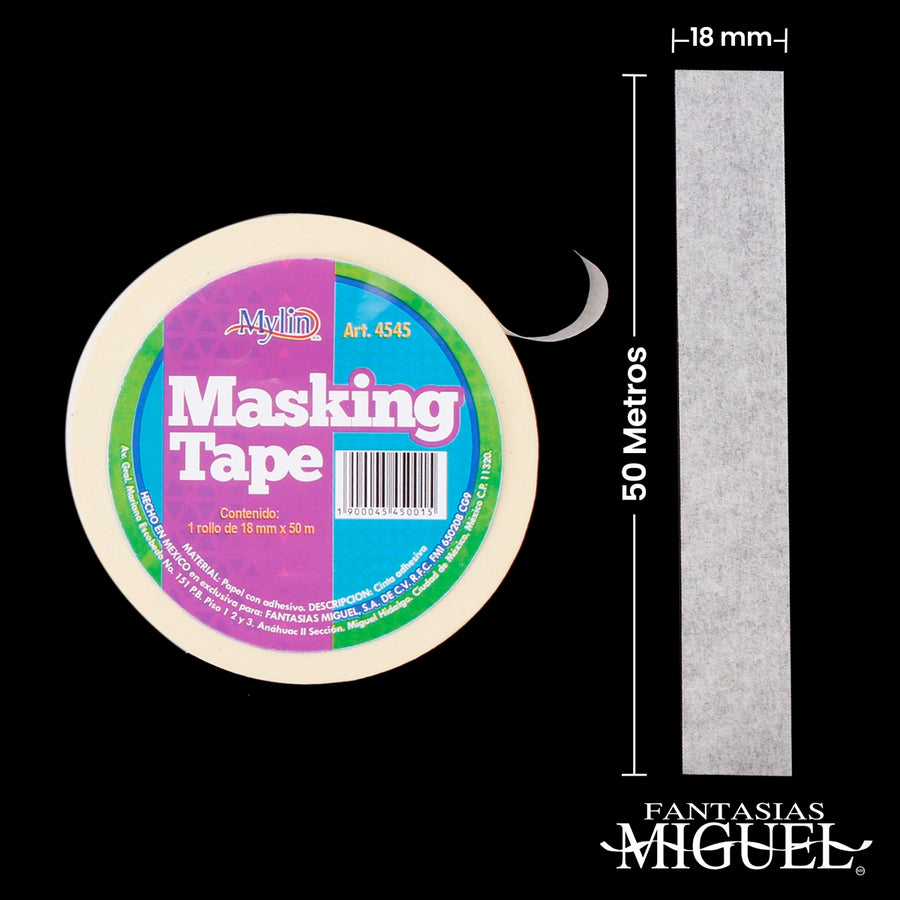 Art.4545 Masking Tape Beige 18mmx50m 1pz